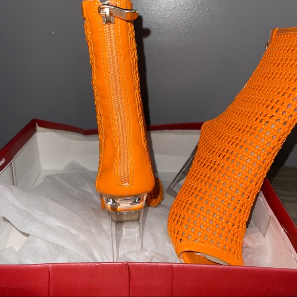 Mackin J Women’s Open Toe Weaved Mesh Bootie - Picture 4 of 4